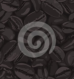 Coffee Beans Seamless Patterns