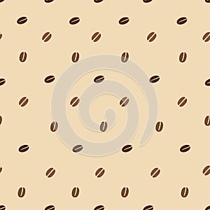 Coffee Beans Seamless Patterns
