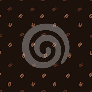 Coffee Beans Seamless Patterns
