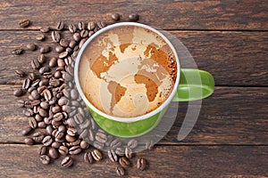 Coffee Beans World Drink