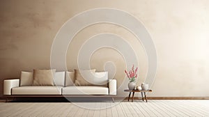 coffee blurred interior room blank wall