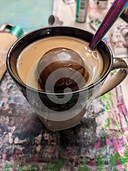 Coffee bomb and Art