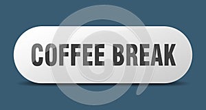 coffee break button. coffee break sign. key. push button.