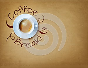 Coffee break photo