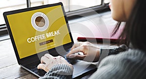 Coffee Break Drink Free Time Concept