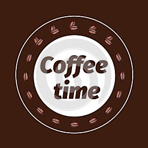 Coffee break logo concept