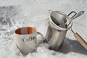 Coffee Break On Snow