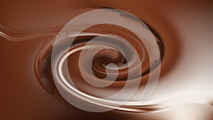 Coffee Brown Spiral Background Texture