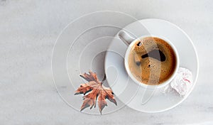 Coffee cafe greek turkish in autumn
