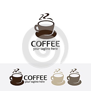 Coffee cafe logo