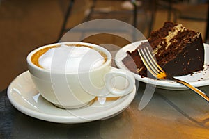 Coffee and cake