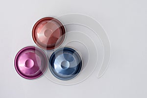 Coffee Capsules Top View