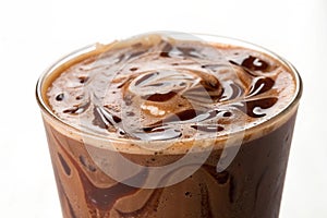 Coffee chocolate brown color iquid drink texture background