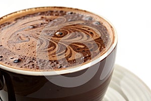 Coffee chocolate brown color iquid drink texture background