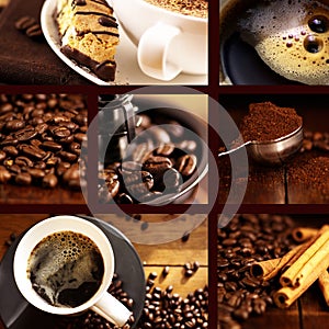 Coffee collage