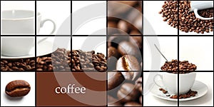 Coffee collage