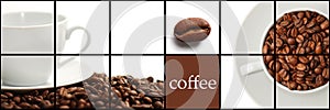 Coffee collage