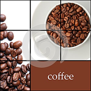 Coffee collage