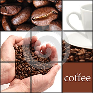 Coffee collage