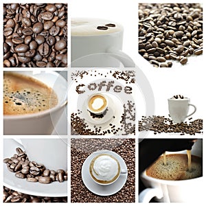 Coffee collage