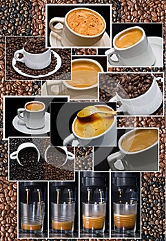 Coffee composition.