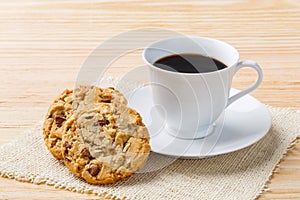 Coffee and cookie