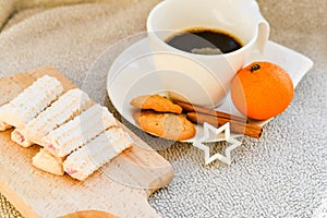 Coffee and cookies