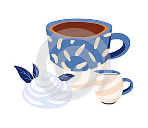 Coffee and Cream Illustration