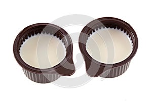 Coffee Creamer isolated on white