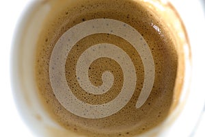 Coffee crema photo