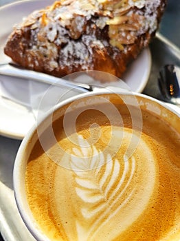 coffee, a cup of coffee, coffee time, morning time, sunshine, bakery