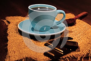 Coffee cup drink brown bean break table 4