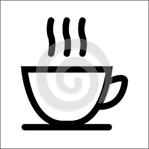 Coffee cup icon photo