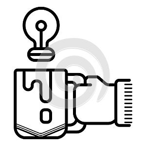 Coffee cup icon vector