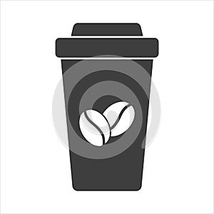 Coffee cup icon. Vector. Esp