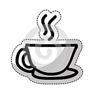 coffee cup isolated icon