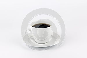 Coffee cup isolated on white background