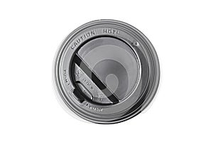 Coffee cup lid photo