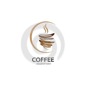 Coffee cup Logo