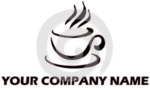 Coffee Cup Logo Vector File Unique Design