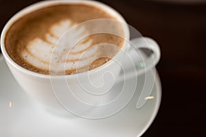 Coffee cup in the morning for charge your energy, image use for food and beverage business concept