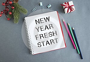 coffee cup. New year`s hope and resolution concept - New Year, Fresh Start