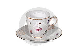 Coffee cup and saucer