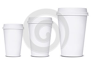 Coffee cup sizes