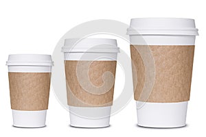 Coffee cup sizes