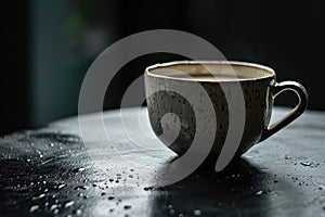 Coffee Cup on Table