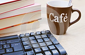 Coffee cup on the table