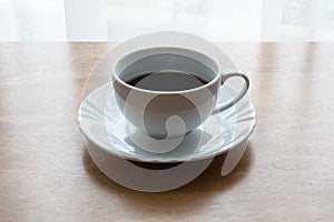 Coffee, cup, table, white, black, espresso, drink, breakfast, morning, aroma, mu