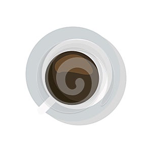 coffee cup topview icon