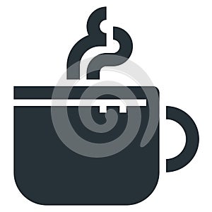 Coffee Cup Vector Line Icon 32x32 Pixel Perfect. Editable 2 Pixel Stroke Weight. Medical Health Icon for Website Mobile App